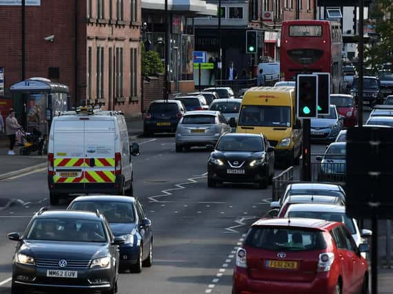 Traffic in Sheffield