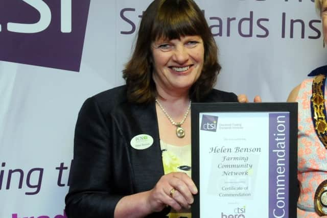 Helen Benson, regional co-ordinator of The Farming Community Network.