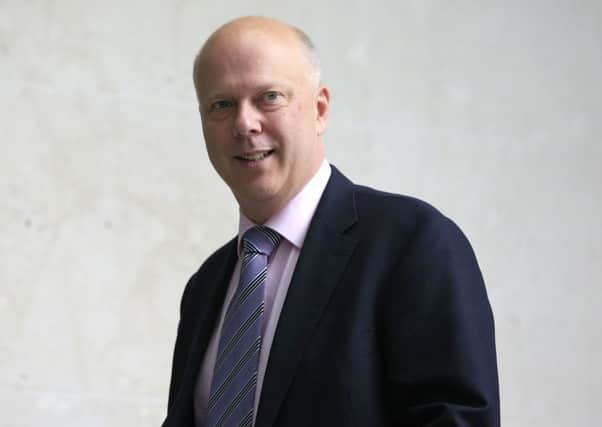 Transport Secretary Chris Grayling is under fire again.