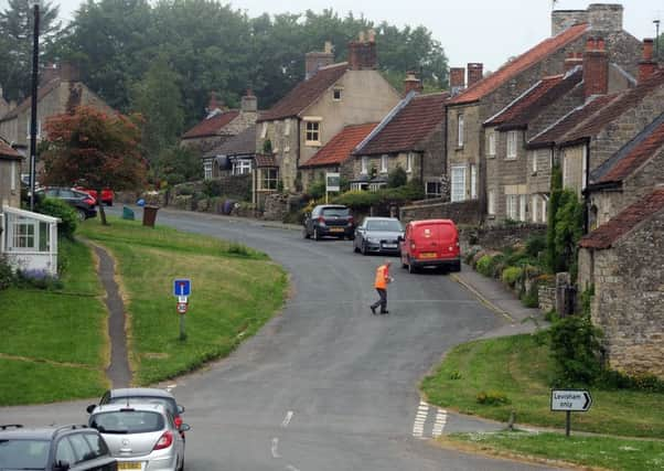 The village of Lockton, north of Pickering