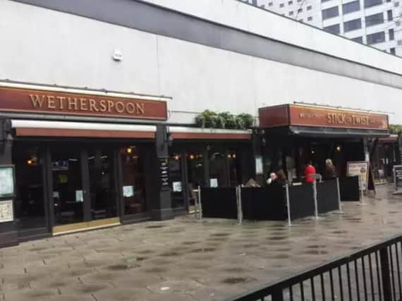 Wetherspoons in Leeds.